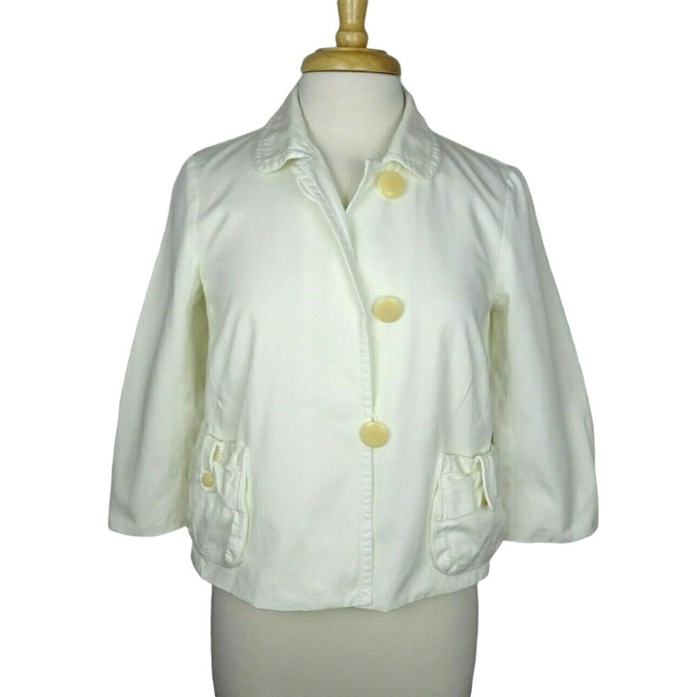 J. Crew Blazer Suit Jacket Weathered Broken-In 2